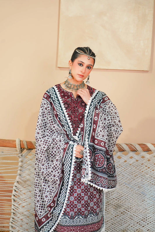 MCGA102-Ready to wear Premium Embroidered Suit