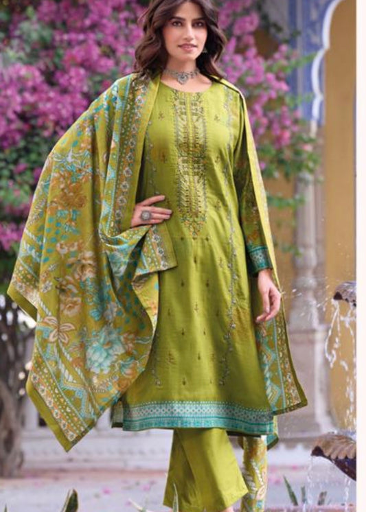 MC104-Ready to wear Premium Embroidered Suit