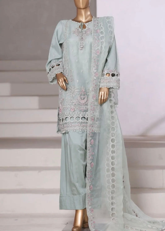 MCSB107-READY TO WEAR ORGANZA SUIT
