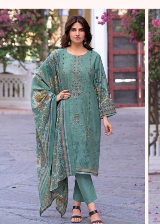 MC101-Ready to wear Premium Embroidered Suit